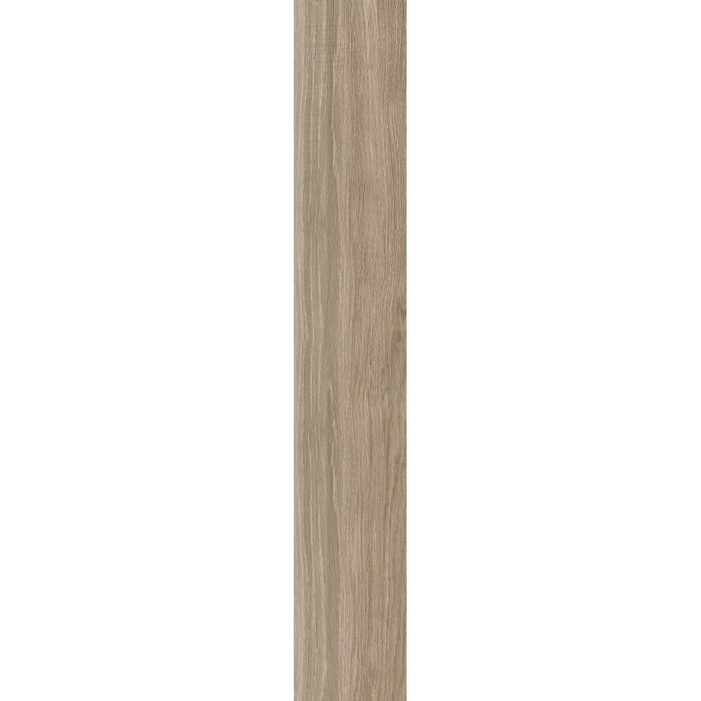Gresie interior portelanata rectificata maro 15x90 cm, Marazzi Actually Taupe