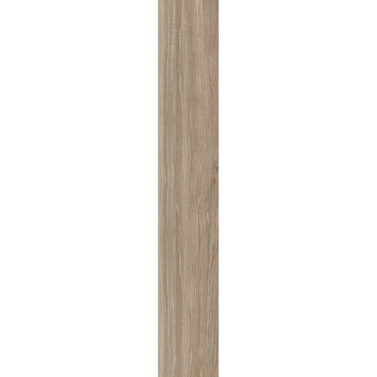Gresie interior portelanata rectificata maro 15x90 cm, Marazzi Actually Taupe
