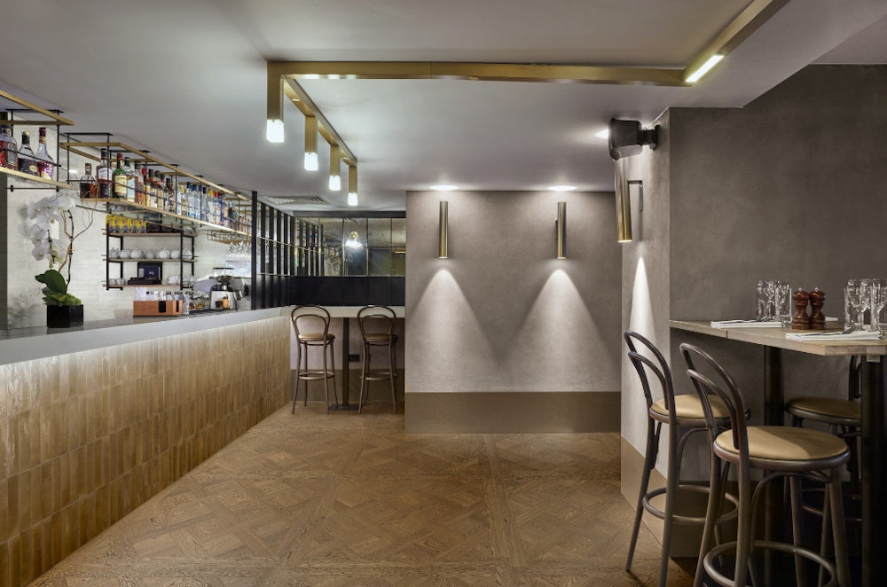 Gresie interior portelanata maro 120x120 cm, Marazzi Intrecci Versailles Castagna