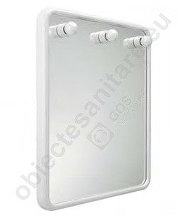 Metaform Linea Oglinda cu 3 spoturi, 56xH68 cm