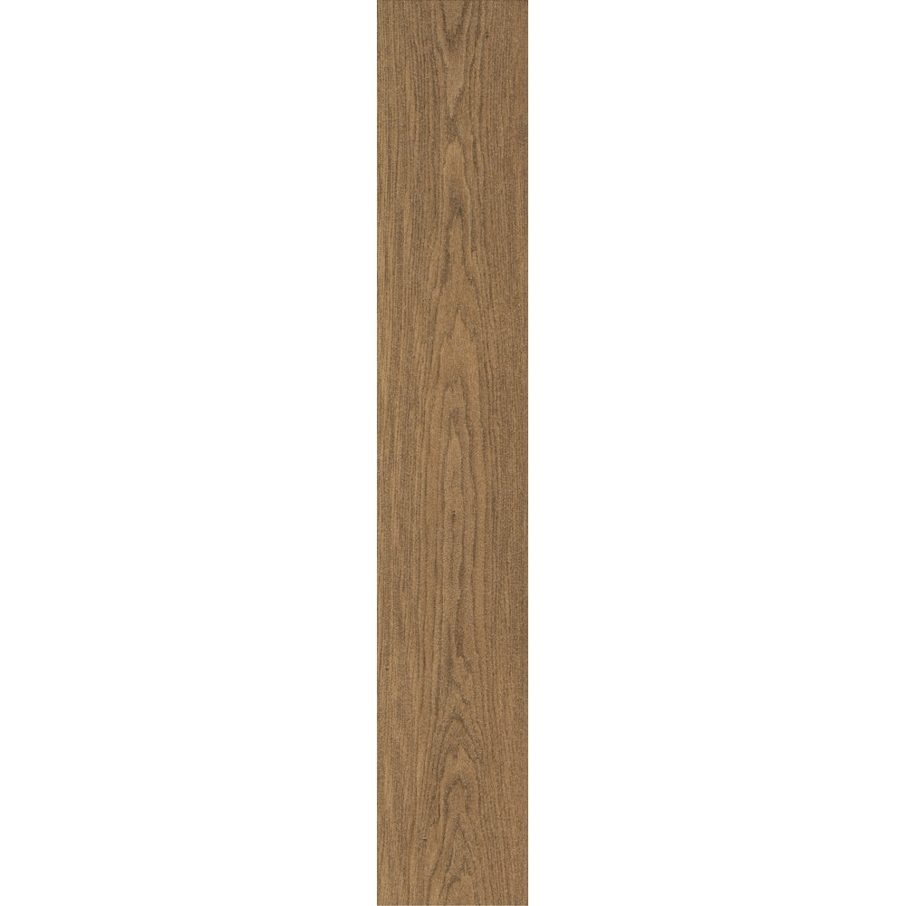 Gresie interior portelanata rectificata maro 20x120 cm, Marazzi Intrecci Castagna