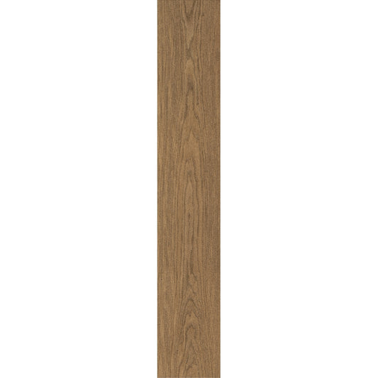 Gresie interior portelanata rectificata maro 20x120 cm, Marazzi Intrecci Castagna