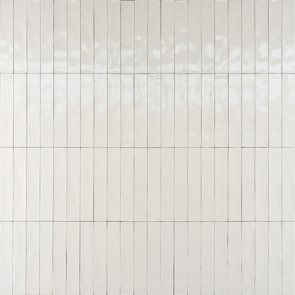 Faianta baie / bucatarie alba 5.3x30 cm, Marazzi Luz Bianco