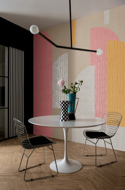 Faianta baie / bucatarie roz 5.3x30 cm, Marazzi Luz Rosa