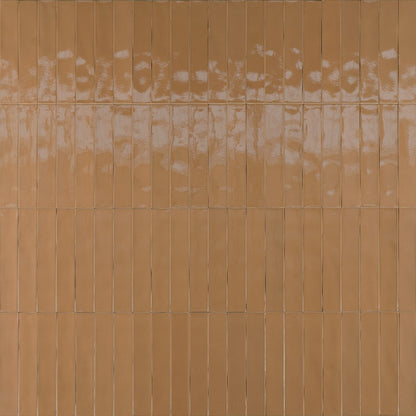 Faianta baie / bucatarie maro 5.3x30 cm, Marazzi Luz Caramel