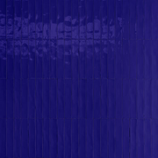 Faianta baie / bucatarie albastra 5.3x30 cm, Marazzi Luz Cobalto
