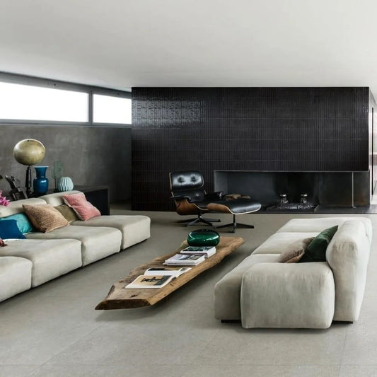 Faianta baie / bucatarie neagra 5.3x30 cm, Marazzi Luz