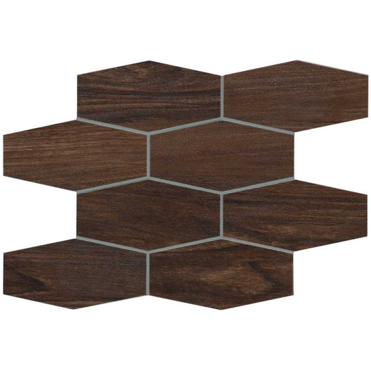 Mozaic 25x30 cm, Marazzi Treverkchic Noce Americano
