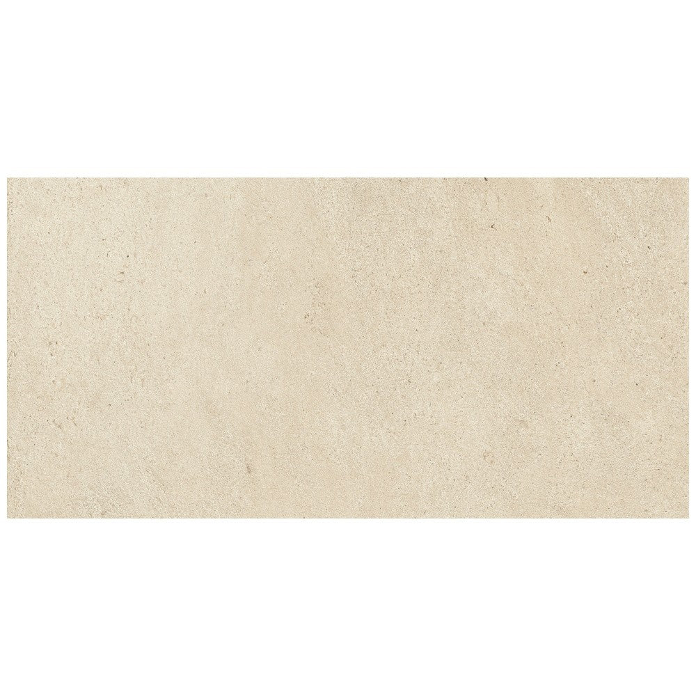Gresie exterior / interior portelanata alba 30x60 cm, Marazzi Stonework Outdoor White