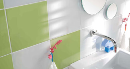 Faianta baie / bucatarie alba 20x20 cm, Marazzi SistemC Citta Bianco Helsinki