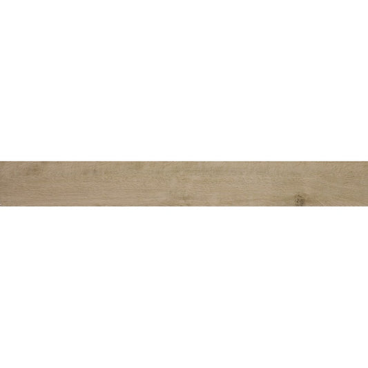 Gresie interior portelanata rectificata maro 15x120 cm, Marazzi Treverkhome Rovere