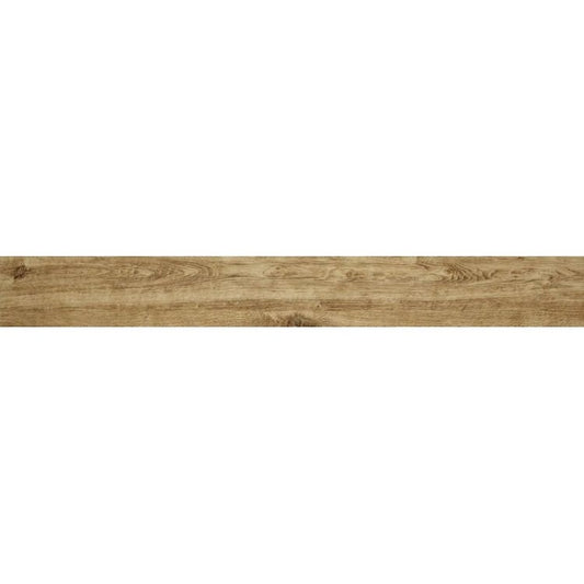 Gresie exterior / interior portelanata rectificata crem 15x120 cm, Marazzi Treverkhome Larice