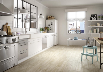 Gresie interior portelanata bej 15x90 cm, Marazzi Treverkway Indoor Betulla