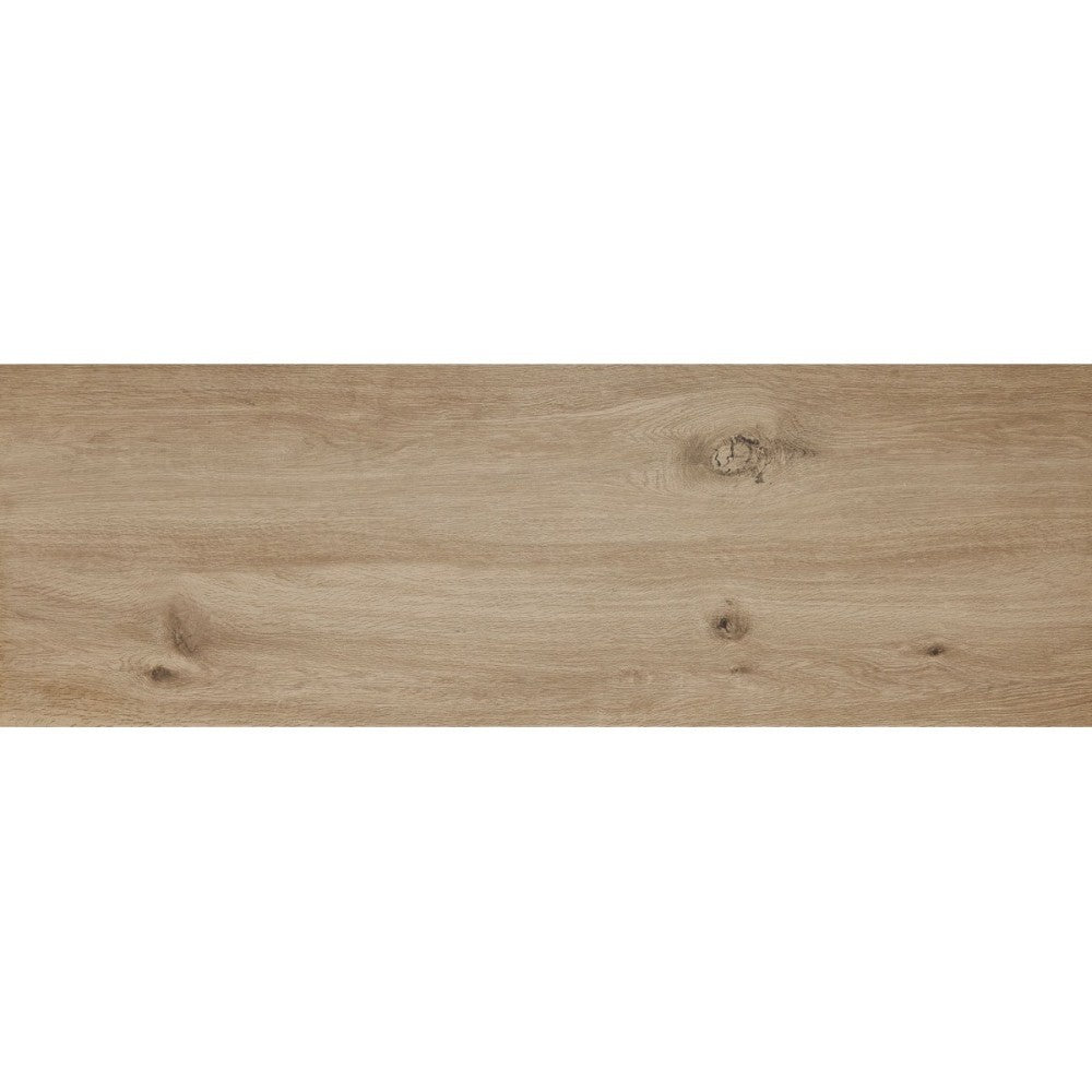 Gresie exterior portelanata rectificata crem 40x120 cm, Marazzi Treverkhome20 Strutturato Larice