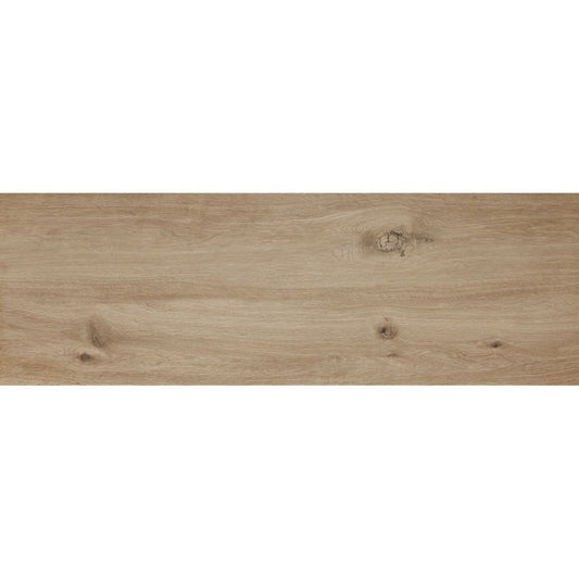 Gresie exterior portelanata rectificata crem 40x120 cm, Marazzi Treverkhome20 Strutturato Larice