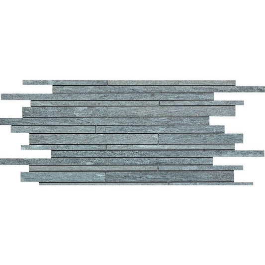 Mozaic 30x60 cm, Marazzi Pietra di Vals Strutturato Grigio