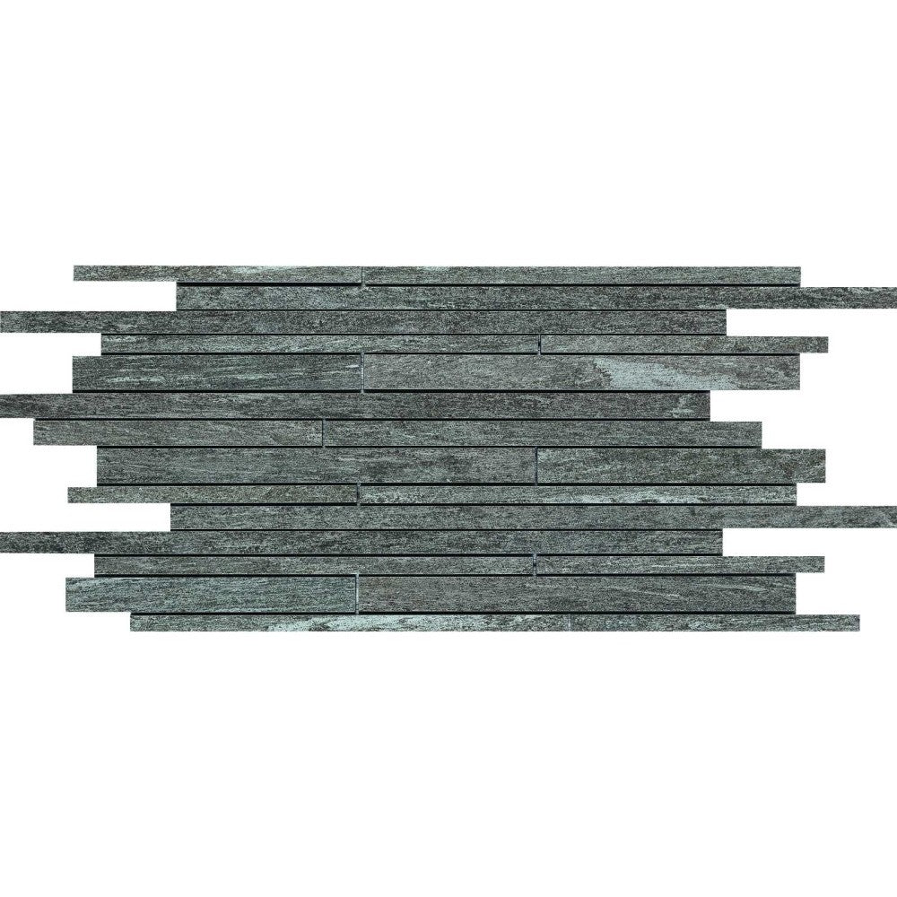 Mozaic 30x60 cm, Marazzi Pietra di Vals Strutturato Antracite