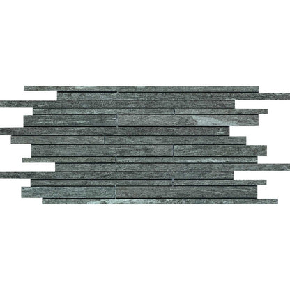 Mozaic 30x60 cm, Marazzi Pietra di Vals Strutturato Antracite