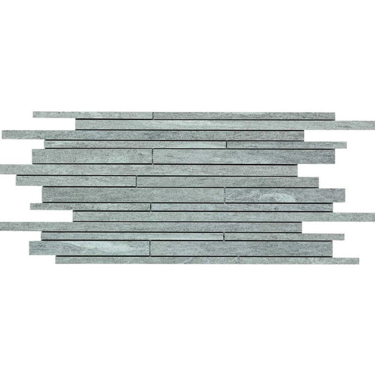 Mozaic 30x60 cm, Marazzi Pietra di Vals Strutturato Greige