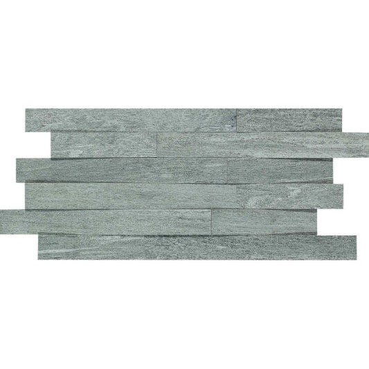 Mozaic 30x60 cm, Marazzi Pietra di Vals Greige 3D