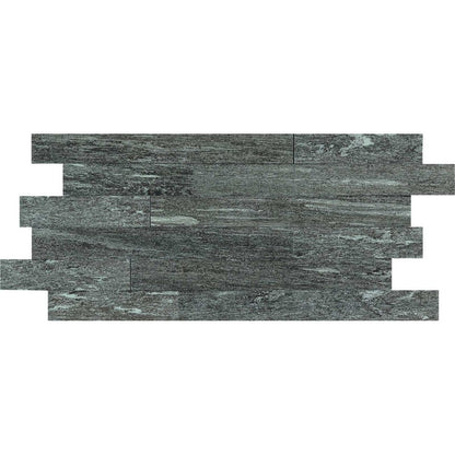 Mozaic 30x60 cm, Marazzi Pietra di Vals Antracite 3D