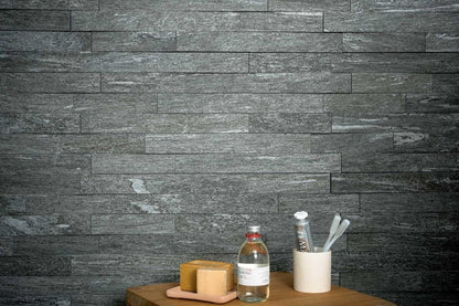 Mozaic 30x60 cm, Marazzi Pietra di Vals Antracite 3D