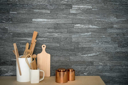 Mozaic 30x60 cm, Marazzi Pietra di Vals Antracite 3D