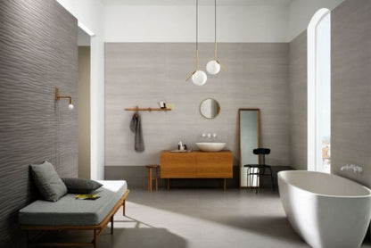Faianta baie / bucatarie rectificata antracit 40x120 cm, Marazzi Materika Antracite