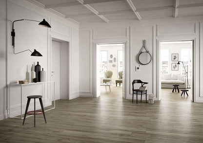 Gresie exterior / interior portelanata rectificata bej 37.5x150 cm, Marazzi Treverktrend Rovere Naturale