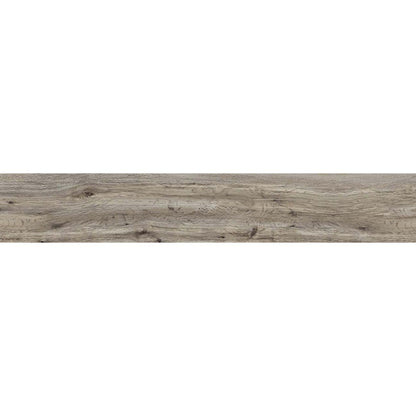 Gresie exterior / interior portelanata rectificata gri 25x150 cm, Marazzi Treverktrend Rovere Tortora