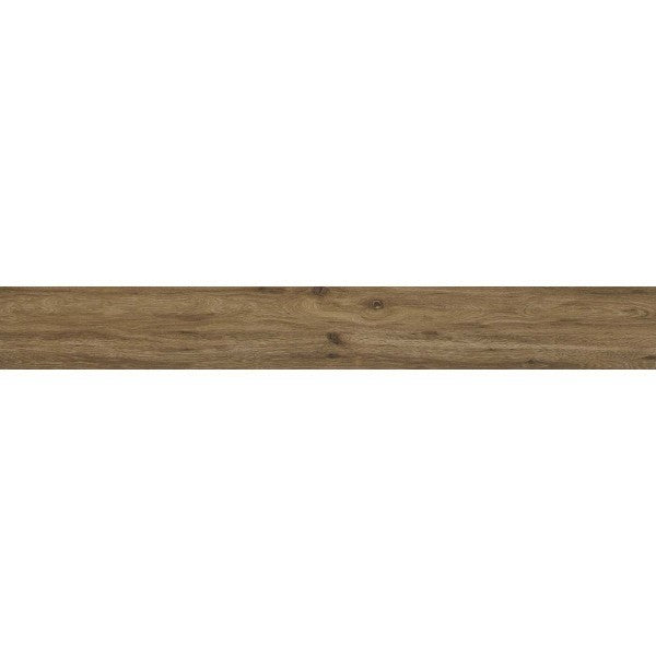Gresie exterior / interior portelanata rectificata maro 19x150 cm, Marazzi Treverktrend Rovere Scuro