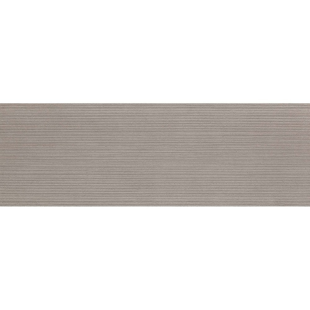 Faianta baie / bucatarie rectificata maro 40x120 cm, Marazzi Materika Struttura Spatula Grigio