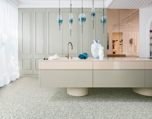 Gresie interior portelanata verde 120x120 cm, Marazzi Frammento Micro