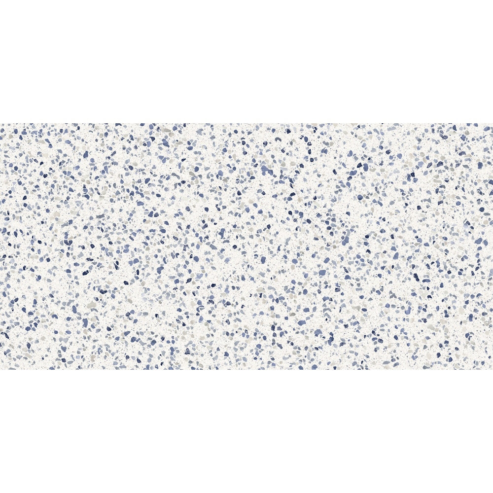 Gresie interior portelanata albastru 60x120 cm, Marazzi Frammento Macro Azzurro