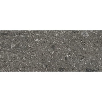 Gresie exterior / interior portelanata rectificata antracit 75x150 cm, Marazzi Mystone Ceppo di Gre Anthracite