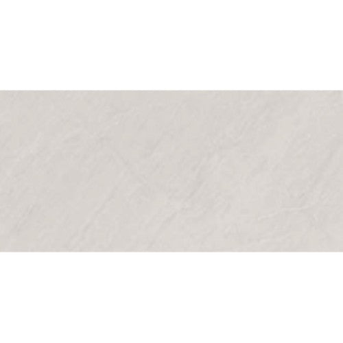 Gresie exterior / interior portelanata rectificata alba 30x60 cm, Marazzi Mystone Lavagna Bianco