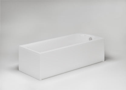 Set promo Cada baie dreptunghiulara Radaway Nea acril 170x70 cm, panou frontal si lateral, cu sifon inclus