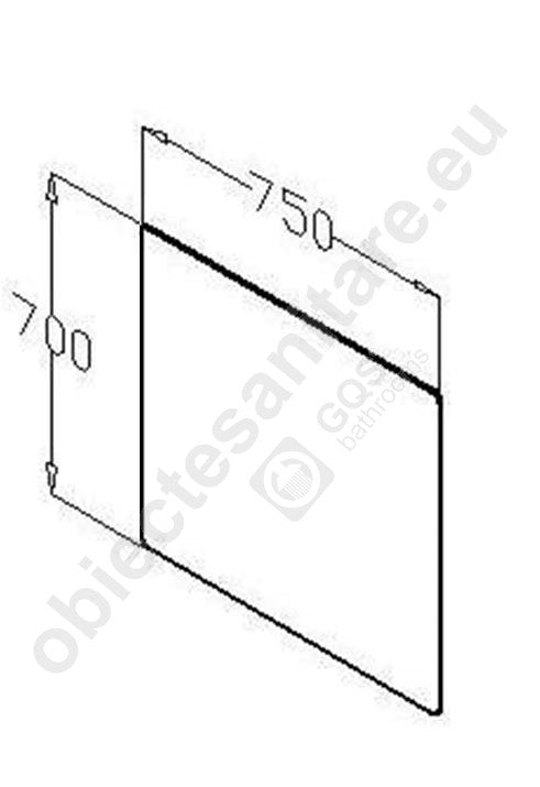 Arthema Vela Oglinda 75xH70 cm