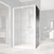 Ravak Nexty NPSS Perete lateral 80 cm, profil alb