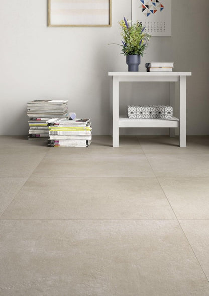 Gresie interior portelanata rectificata bej 30x60 cm, Marazzi Plaster Sand