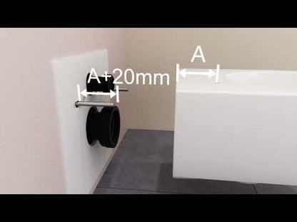 Set Vas WC suspendat cu capac Geberit iCon Rimfree 36x53 cm evacuare orizontala