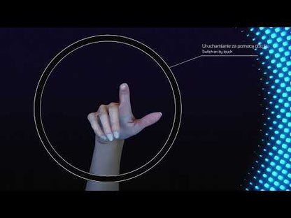 Deante Round Oglinda cosmetica cu fixare magnetica si iluminare LED Ø22 cm