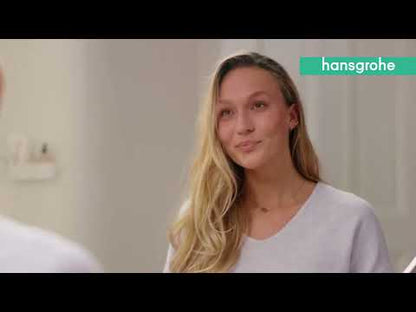 Baterie lavoar pe blat Cold Start Hansgrohe Rebris S, cu ventil metalic pop-up, crom
