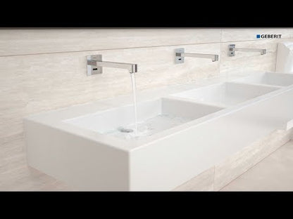 Geberit Capac pentru caseta service a bateriei de lavoar incastrate, alb alpin