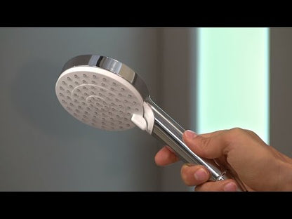 Hansgrohe Crometta Vario Set dus cu bara 65 cm cu savoniera, alb/crom