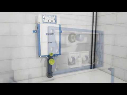Geberit Kombifix Sigma Rezervor incastrat 12 cm grosime, pentru WC suspendat, H108 cm