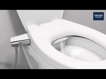 Grohe Bau Ceramic Capac WC soft close, functie manuala de bideu
