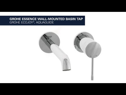 Baterie chiuveta baie incastrata antracit mat Grohe Essence, M fara ventil