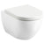 Vas WC suspendat Ravak Uni Chrome 36x51 cm evacuare orizontala, fixare ascunsa