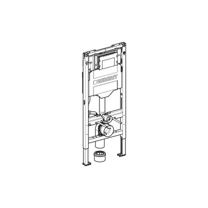 Geberit Duofix Sigma Set promo Rezervor WC incastrat cu cadru si izolare fonica (UP320), 12 cm